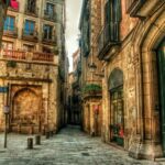 Barcelona Spain City Street High Quality Picture